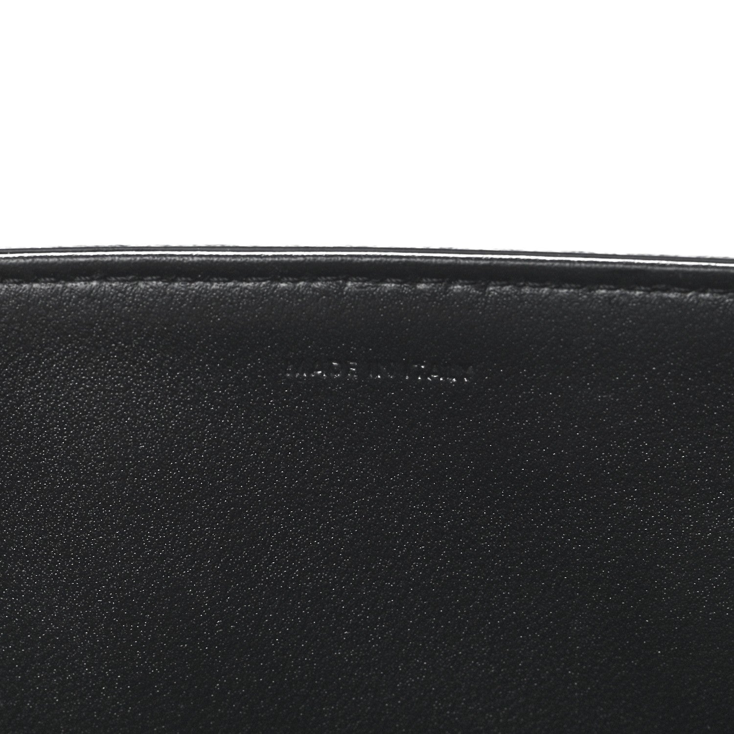 Celine Shiny Calfskin Medium Triomphe Black 7 of 12