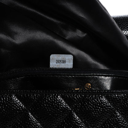 Chanel Caviar Quilted Crossbody Bag Black 7 of 7