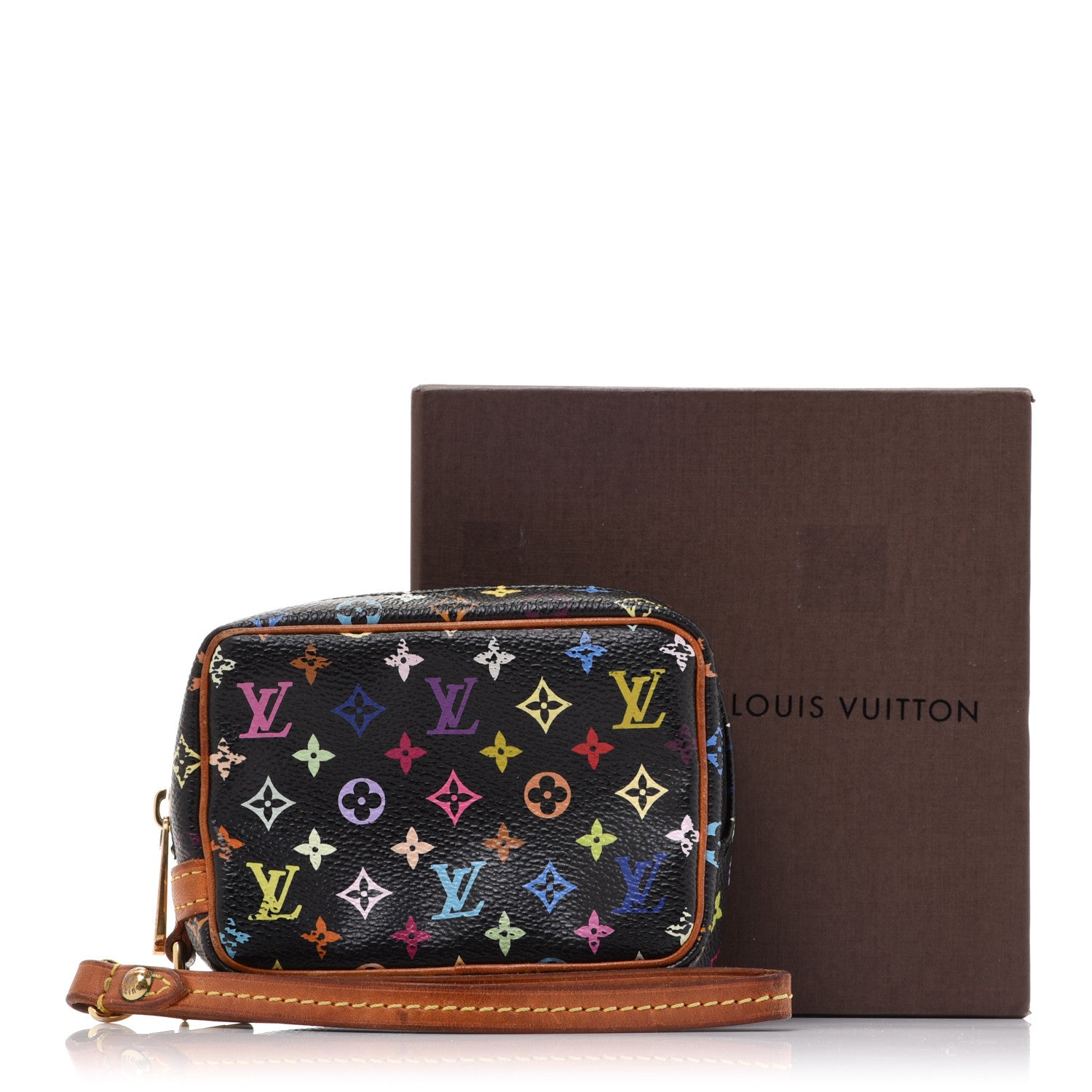 Louis Vuitton Monogram Multicolor Trousse Wapity Black 13 of 13