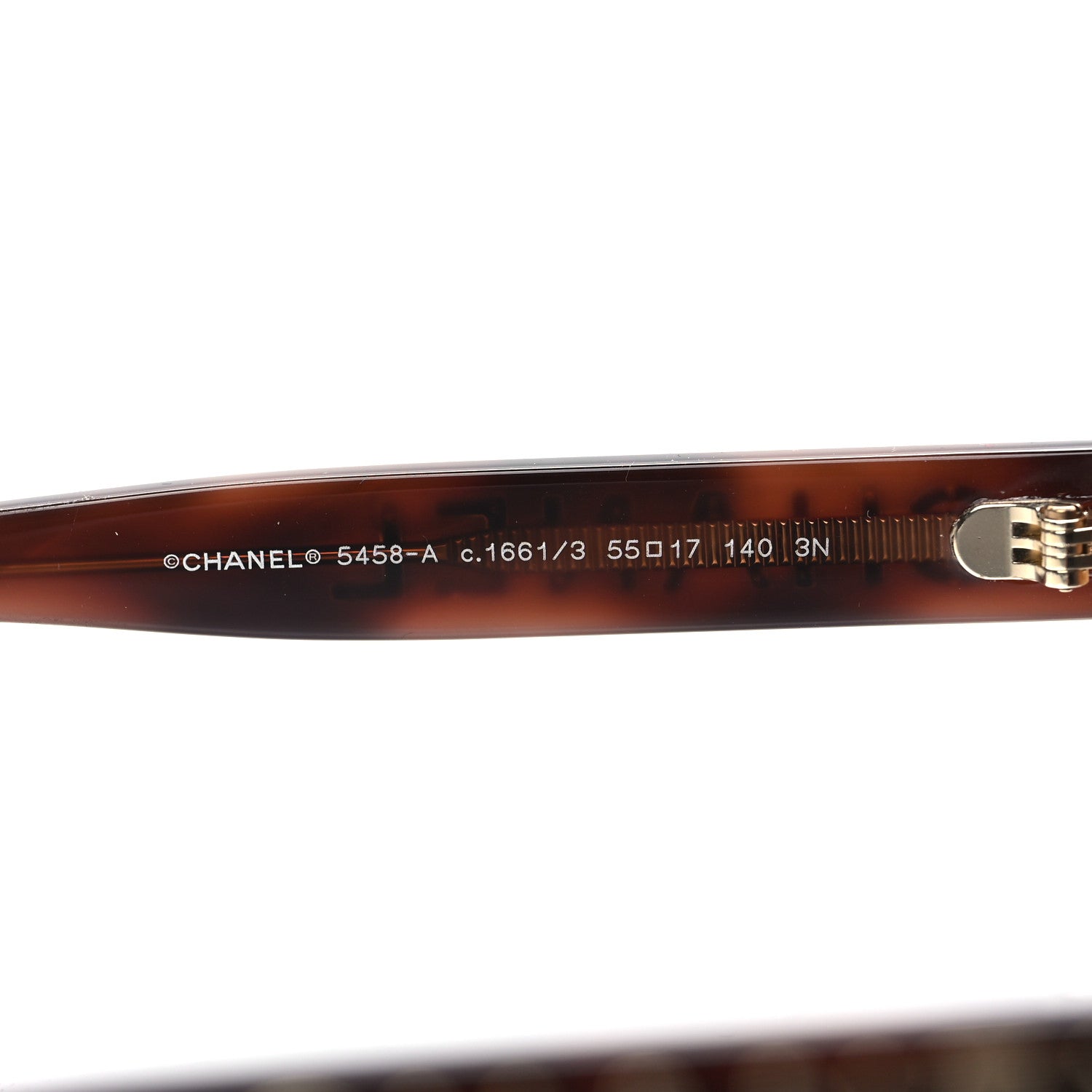 Chanel Acetate Pantos Logo Sunglasses 5458 Tortoise Brown 6 of 7