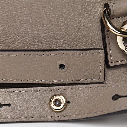 Chloe Suede Calfskin Small Faye Backpack Motty Grey 13 of 14