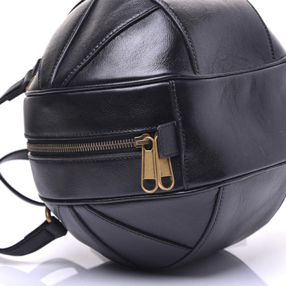 Gucci Piuma Lux Energy Tifosa Basketball Shaped Shoulder Bag Black 6 of 15