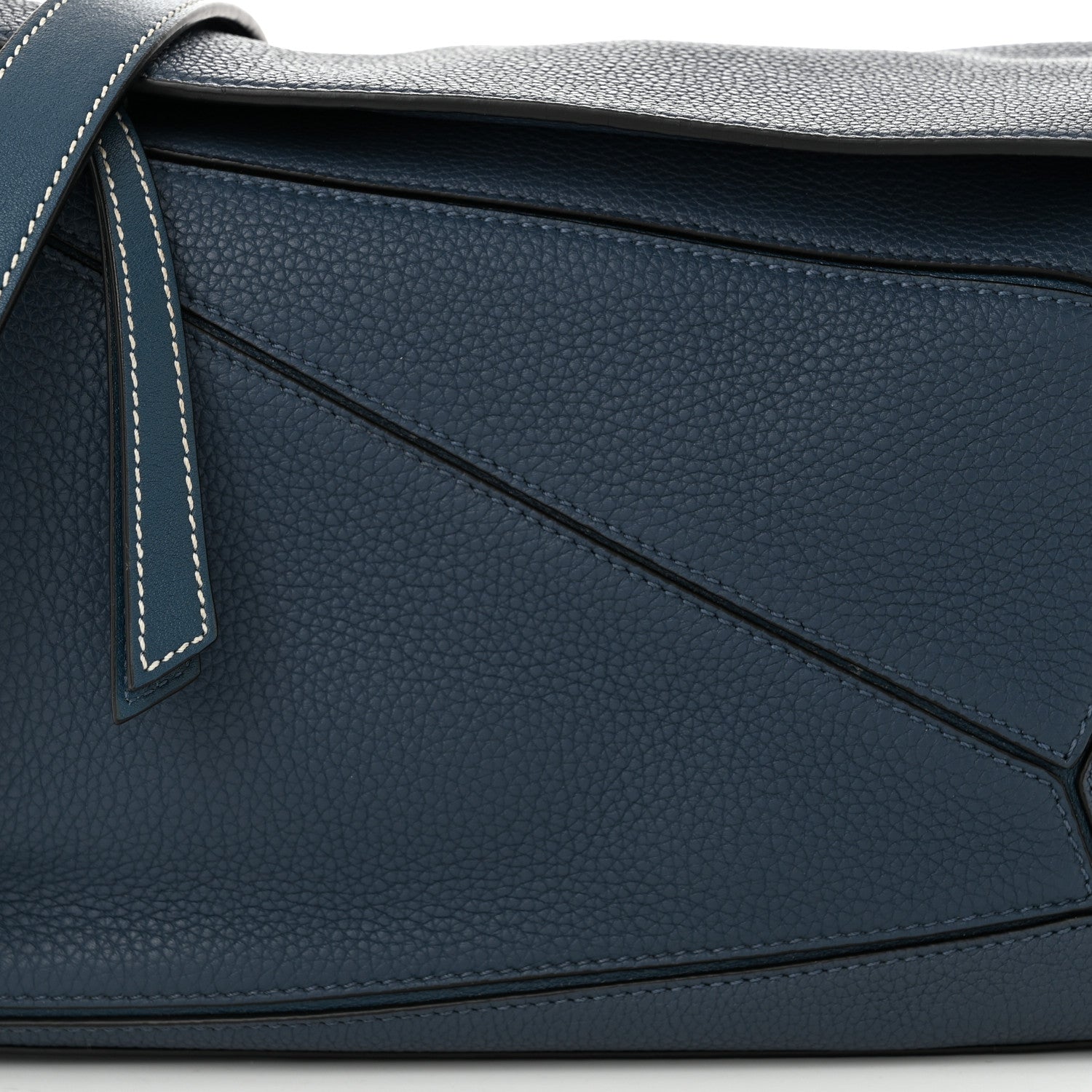 Loewe Calfskin Small Puzzle Bag Dark Blue 7 of 9