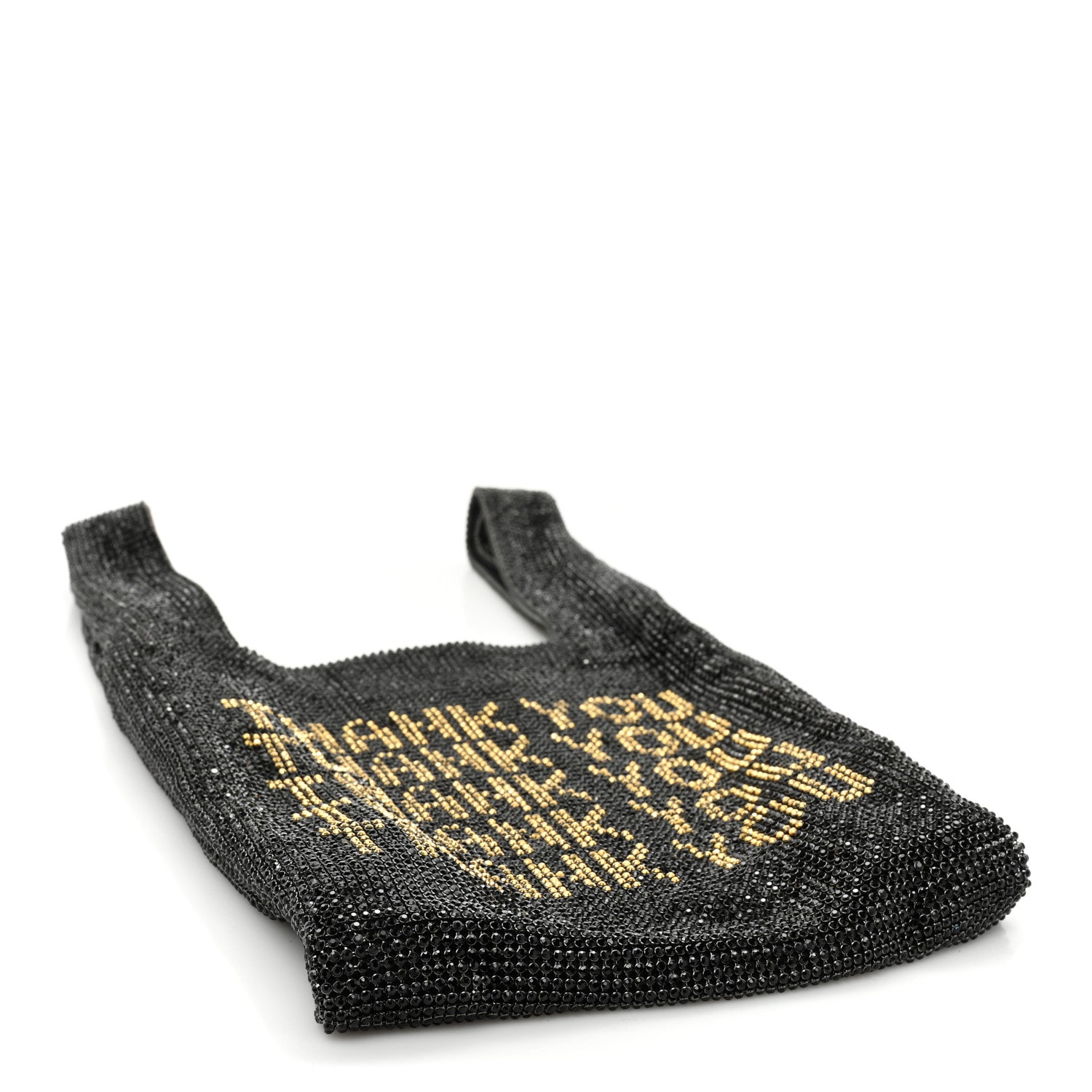 Alexander Wang Crystal Mini Wanglock Shopper Black 4 of 9