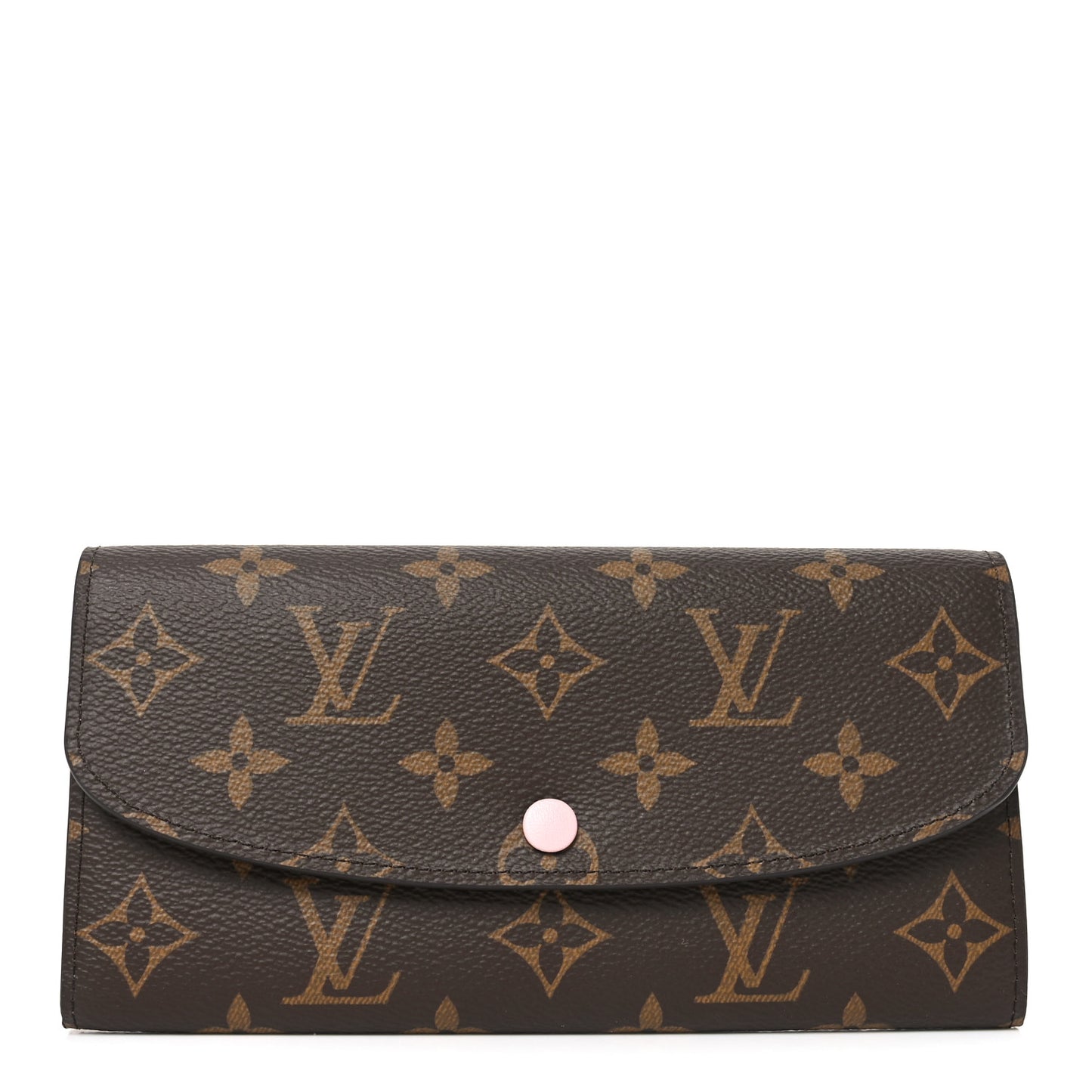Monogram Emilie Wallet Rose Ballerine