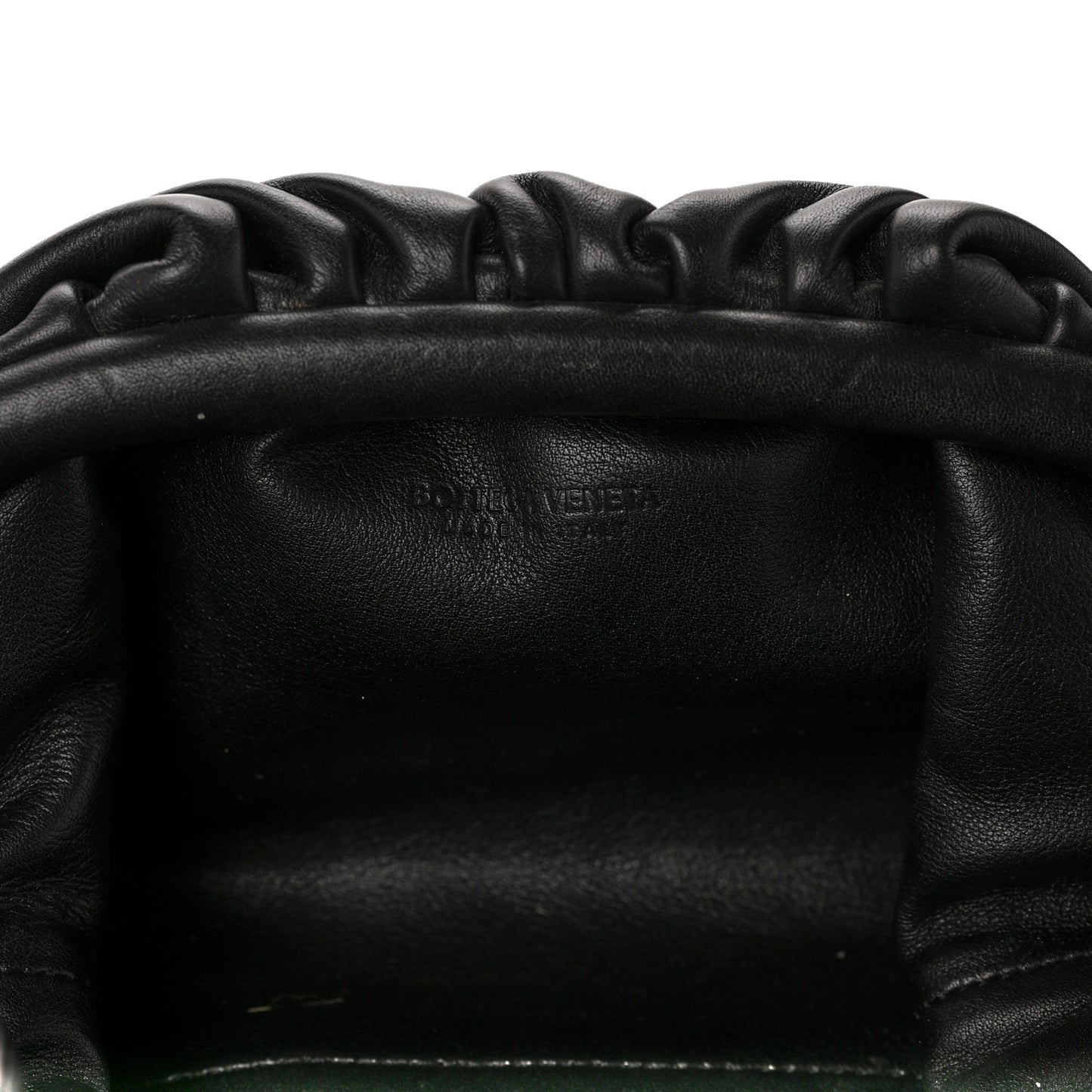 Butter Calfskin The Mini Pouch Black