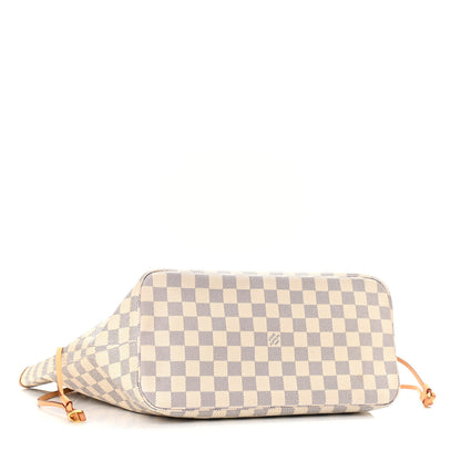 Louis Vuitton Damier Azur Neverfull MM 4 of 15