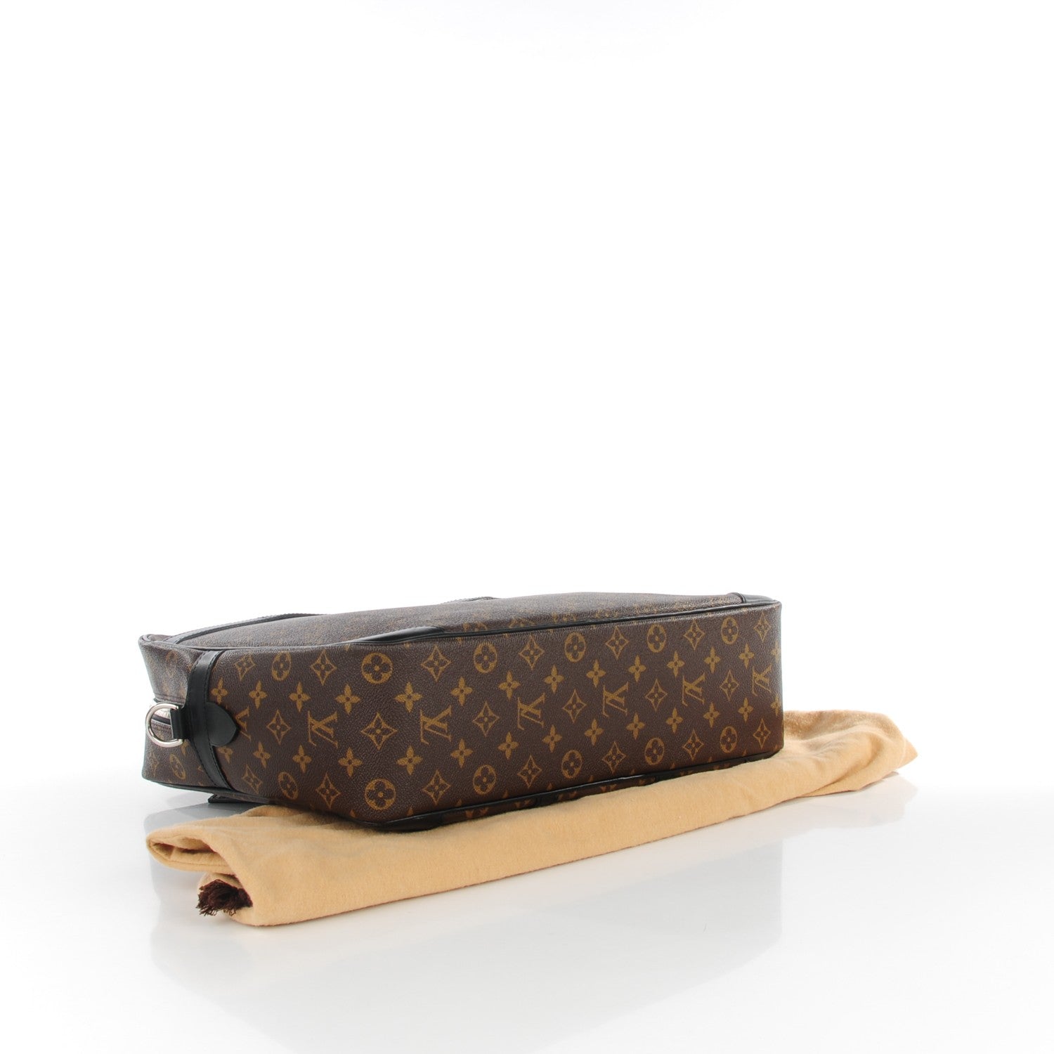 Louis Vuitton Monogram Macassar Porte-Documents Voyage GM 4 of 7