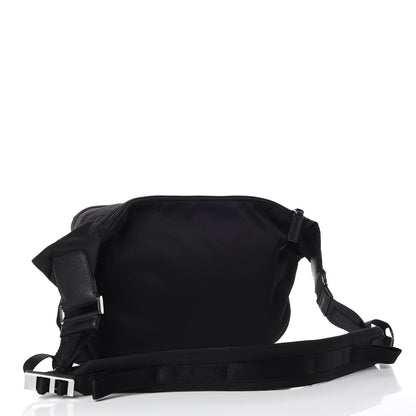 Prada Tessuto Nylon Saffiano Belt Bag Black 3 of 8