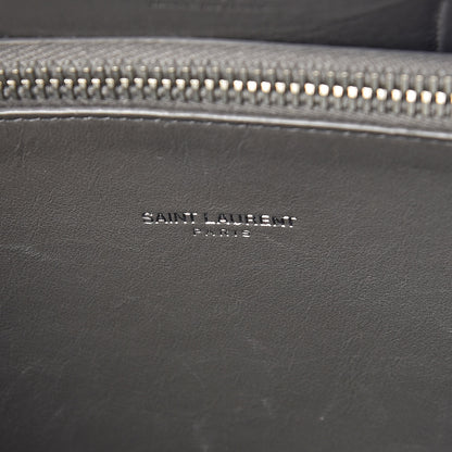 Saint Laurent Grained Calfskin Small Sac De Jour Fog 9 of 32