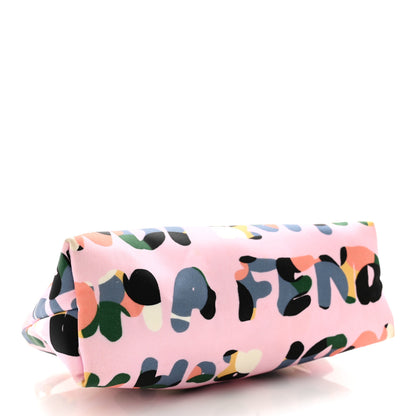 Fendi Nylon Roma Print Large Cosmetic Pouch Lavanda Multicolor 4 of 12