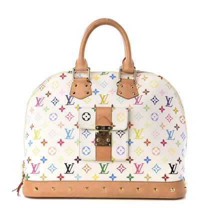 Louis Vuitton Monogram Multicolor Alma GM White 1 of 11