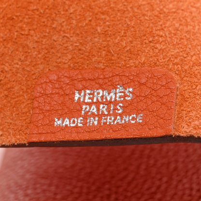 Hermes Togo Ulysse MM Notebook Cover Orange 4 of 7