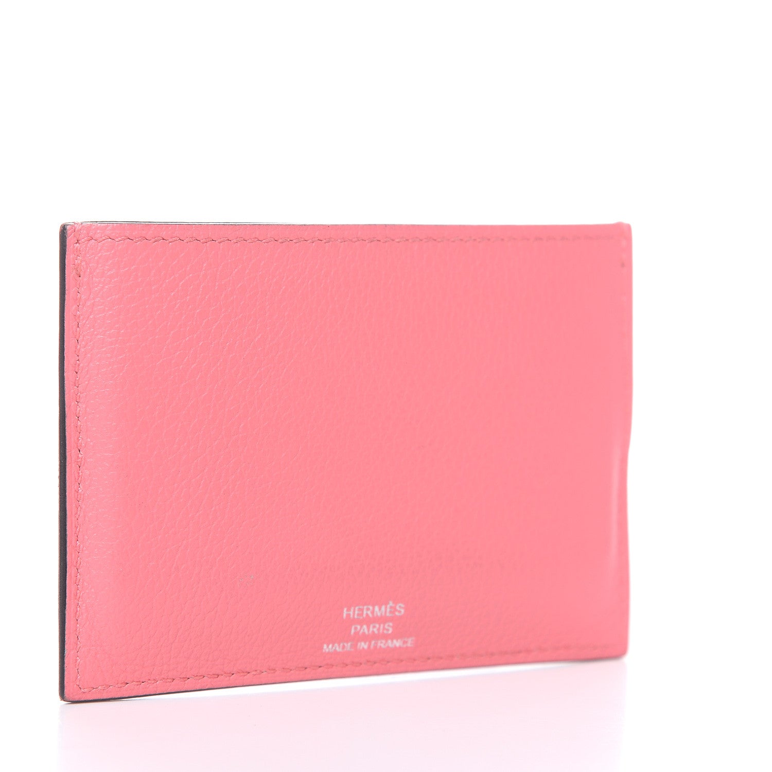 Hermes Epsom Evercolor Les Petits Chevaux Card Holder Ambre Brique Rouge H Rose Ete 3 of 7