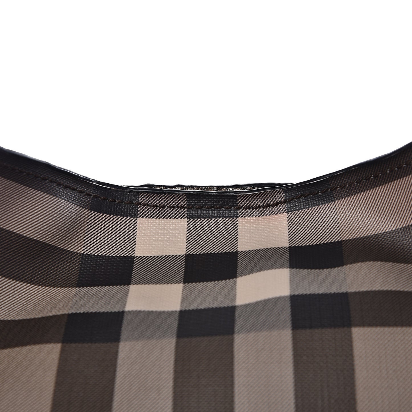 Smoked Check Small Canterbury Tote Anthracite