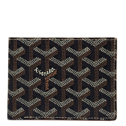 Goyard Goyardine Bi-Fold Victoire PM Wallet Black 1 of 7
