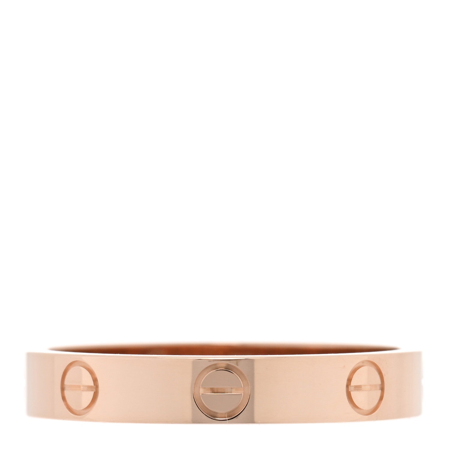 Cartier 18K Pink Gold 3.5mm LOVE Wedding Band Ring 60 9 3 of 5