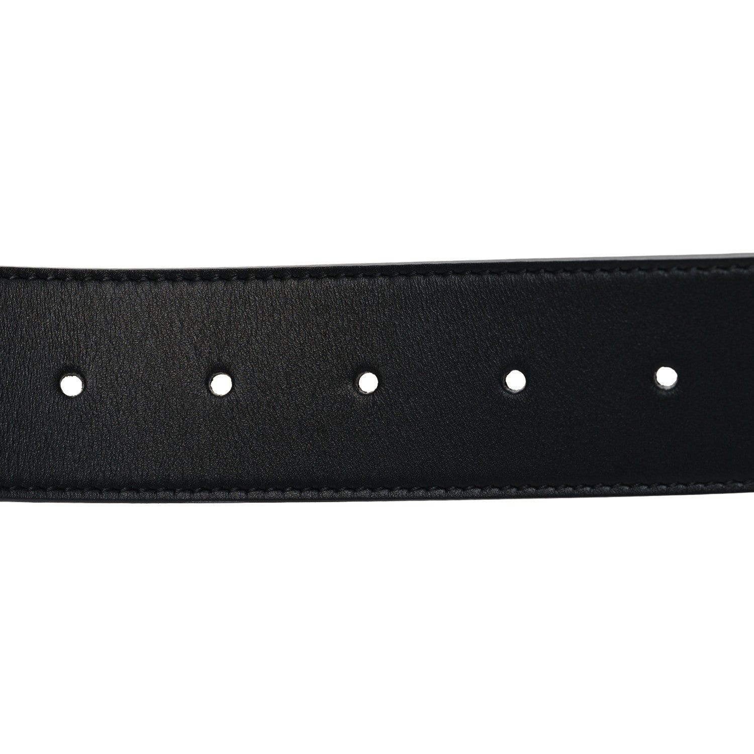 Gucci Calfskin Double G 40mm Belt 75 30 Black 3 of 5