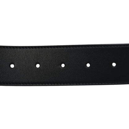 Gucci Calfskin Double G 40mm Belt 75 30 Black 3 of 5
