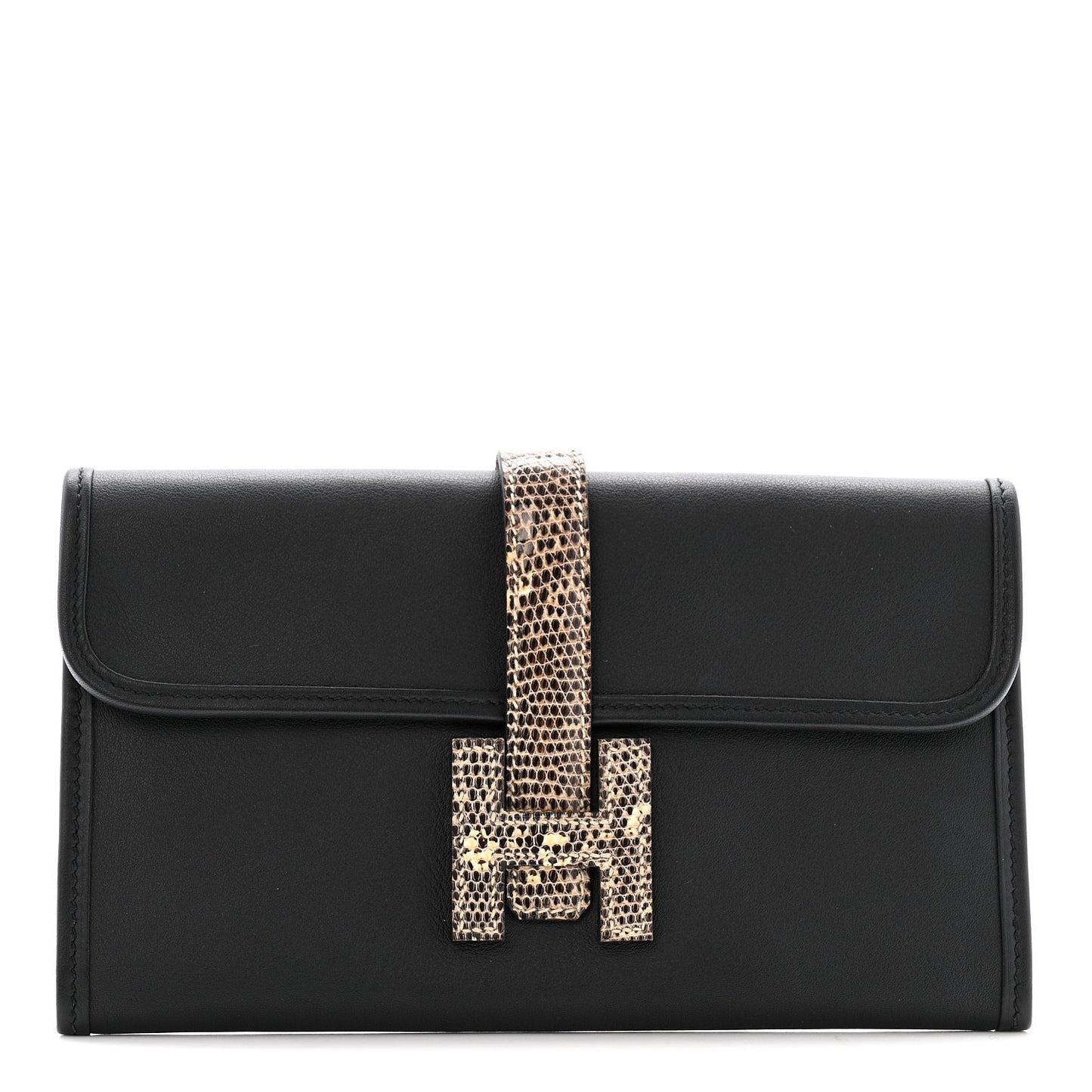 Swift Lizard Jige Touch Duo Clutch Black Ombre