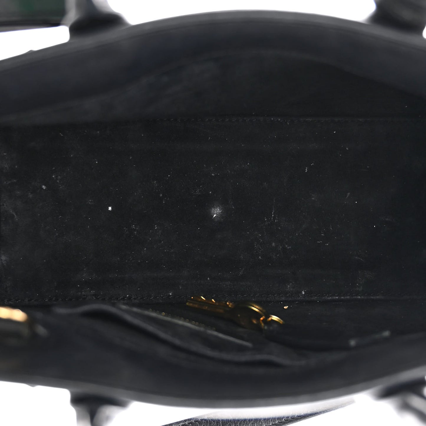 Calfskin Nano Sac De Jour Black