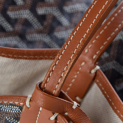 Goyard Goyardine Saint Louis GM Black Gold 10 of 19