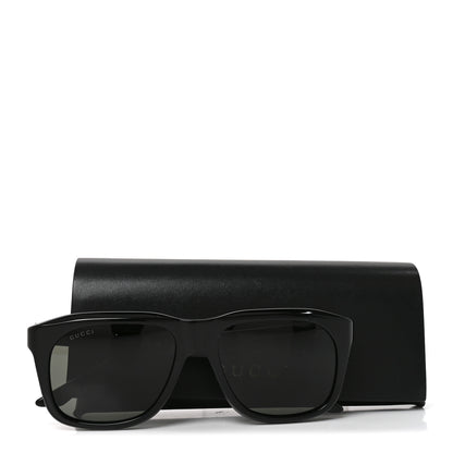 Gucci Acetate Square Sunglasses GG2077S Black 7 of 7