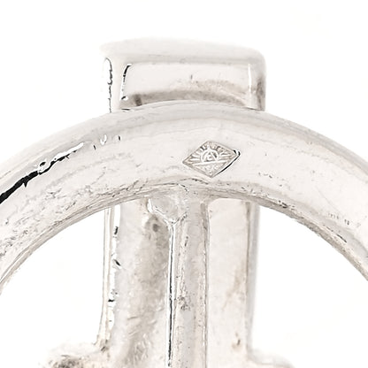 Hermes Sterling Silver Mini Chaine d'Ancre Cufflinks 3 of 4