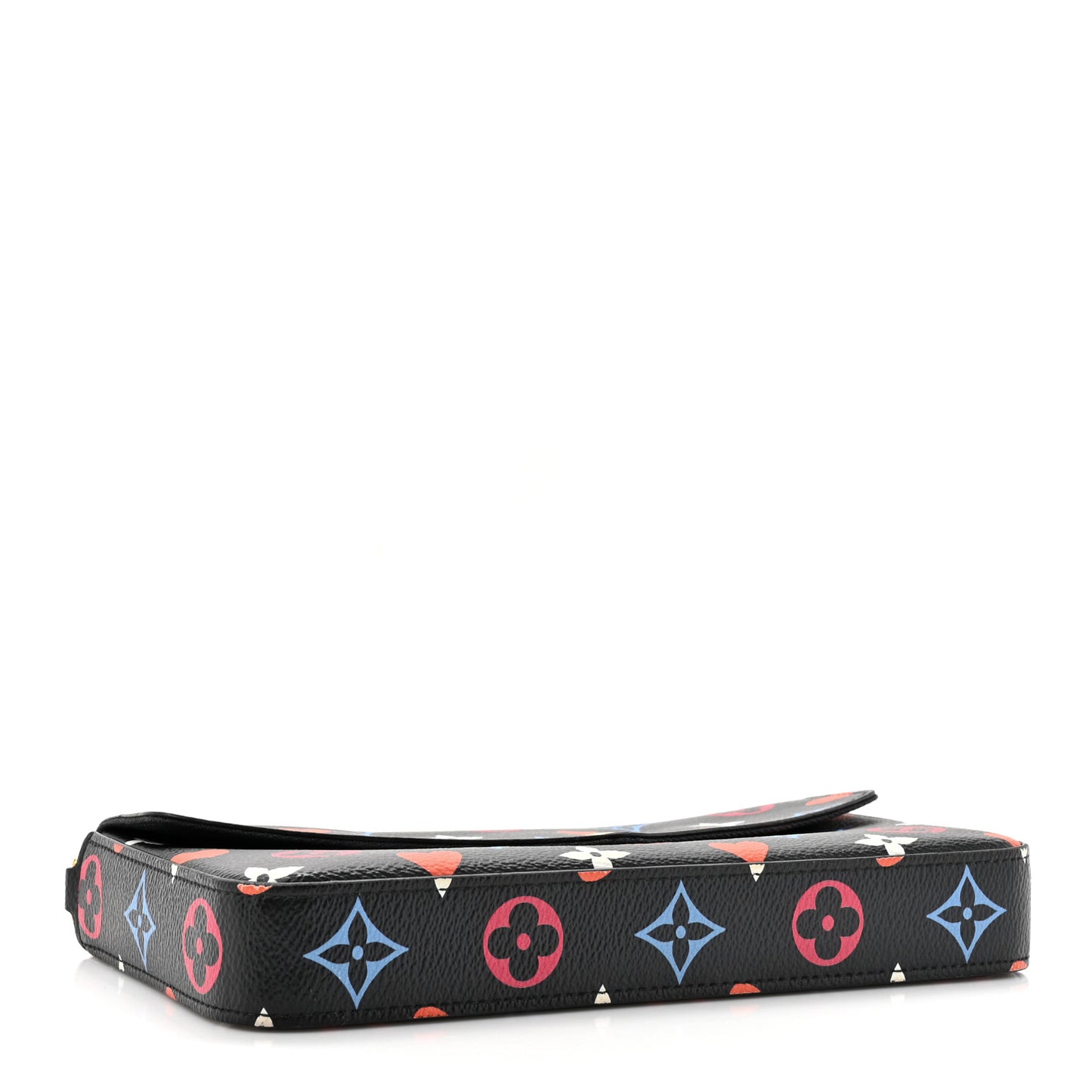 Game On Felicie Chain Wallet Black