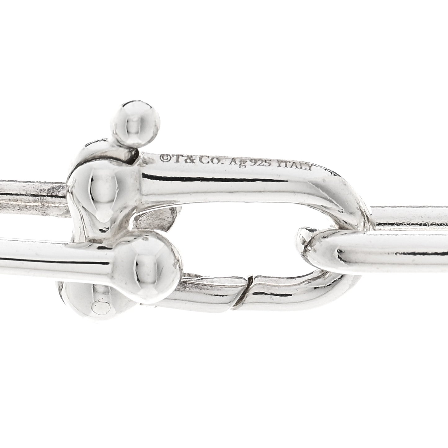 Sterling Silver HardWear Graduated Link Necklace
