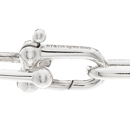 Tiffany Sterling Silver HardWear Graduated Link Necklace 4 of 5