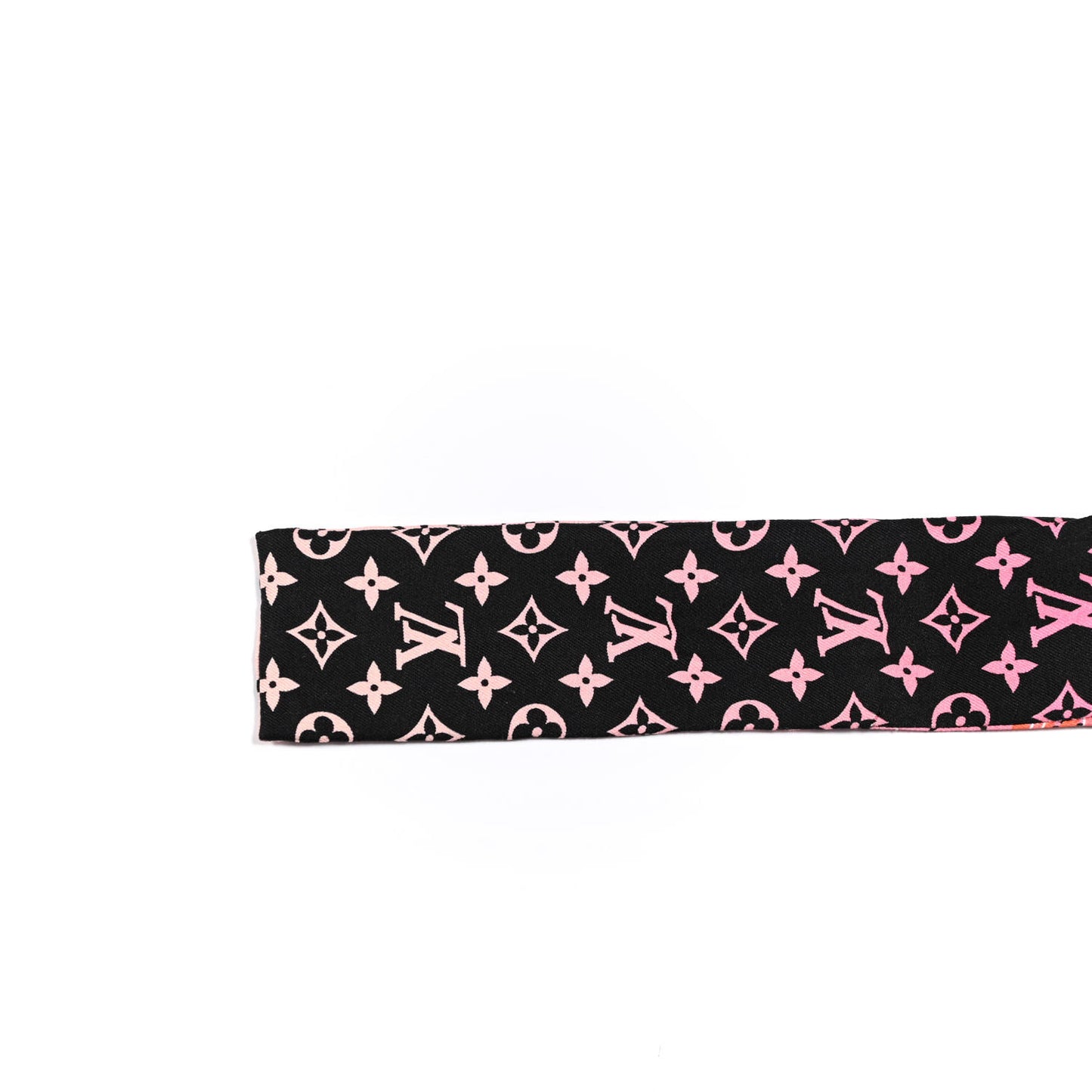 Silk Monogram Rising Confidential BB Bandeau Beige