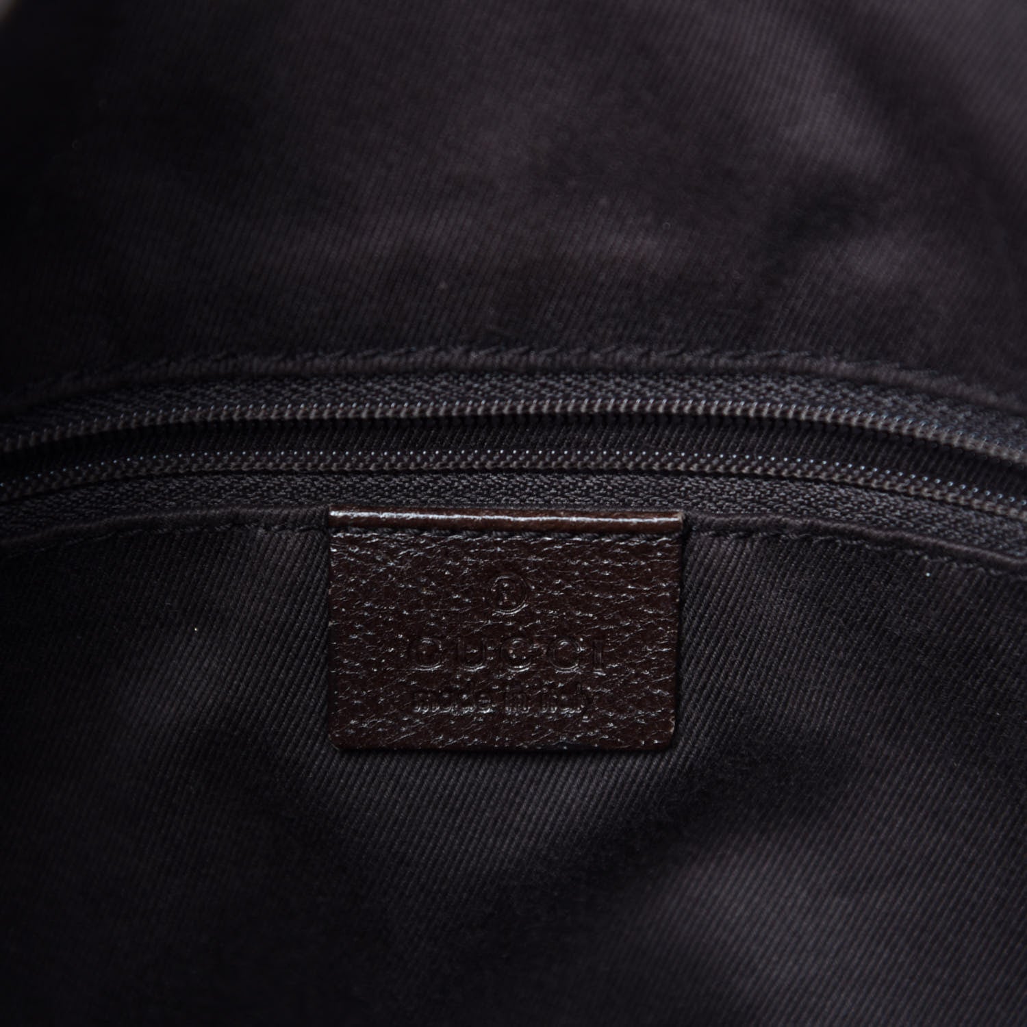Gucci Monogram Drawstring Hobo Dark Brown 9 of 11