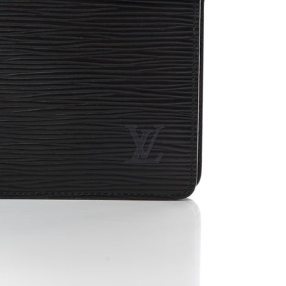 Louis Vuitton Epi Medium Ring Agenda Cover Black 7 of 7