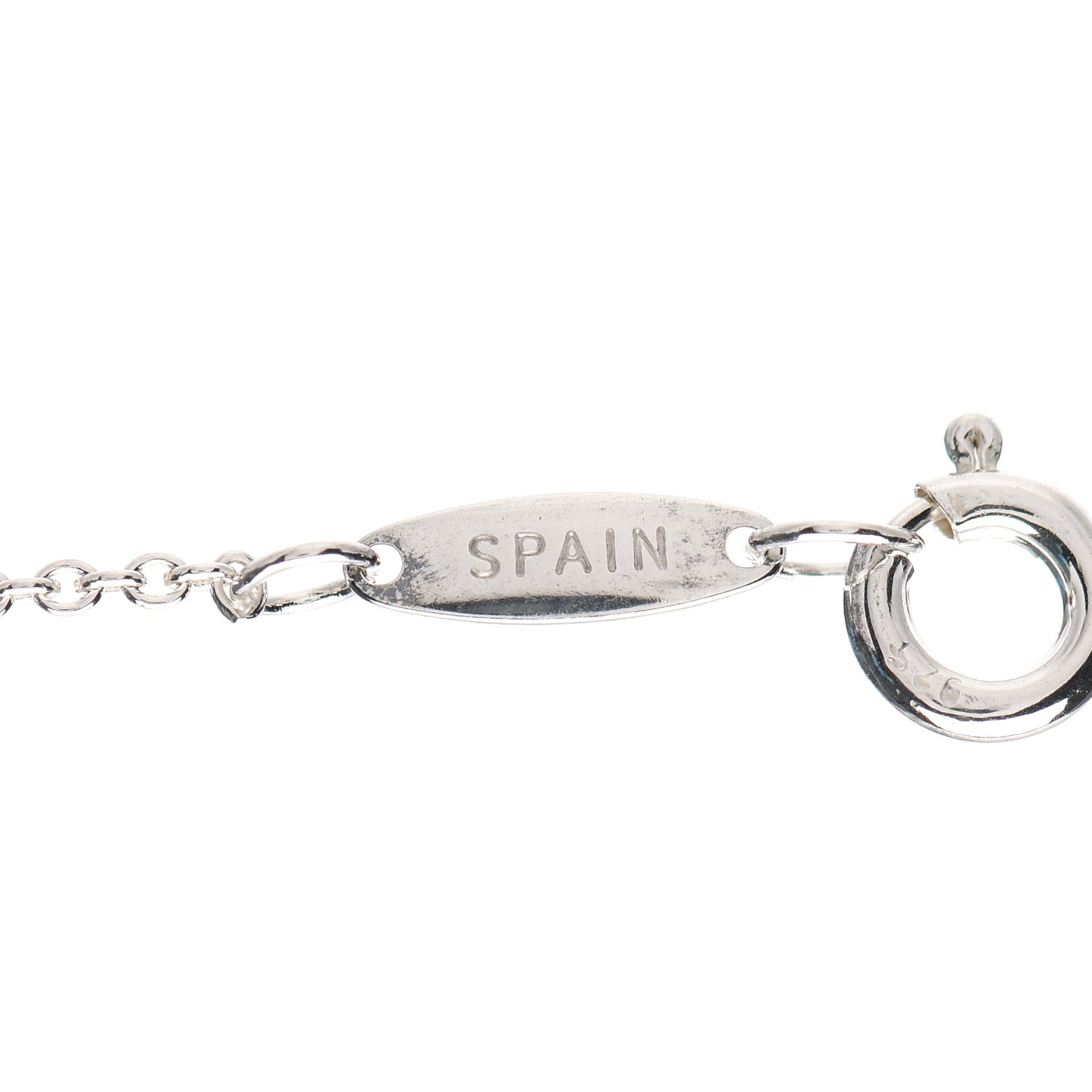 Sterling Silver Elsa Peretti Bottle Pendant Necklace