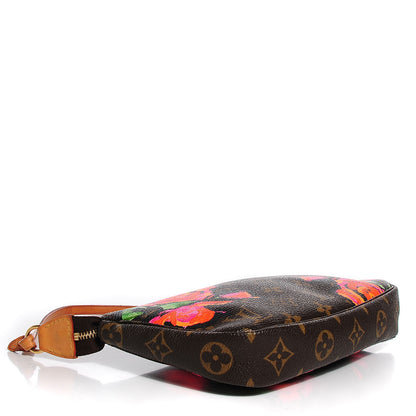 Louis Vuitton Monogram Roses Pochette Accessories 4 of 7
