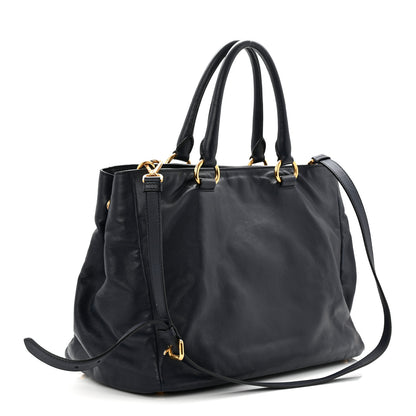 Prada Soft Calfskin Tote Baltico 3 of 10