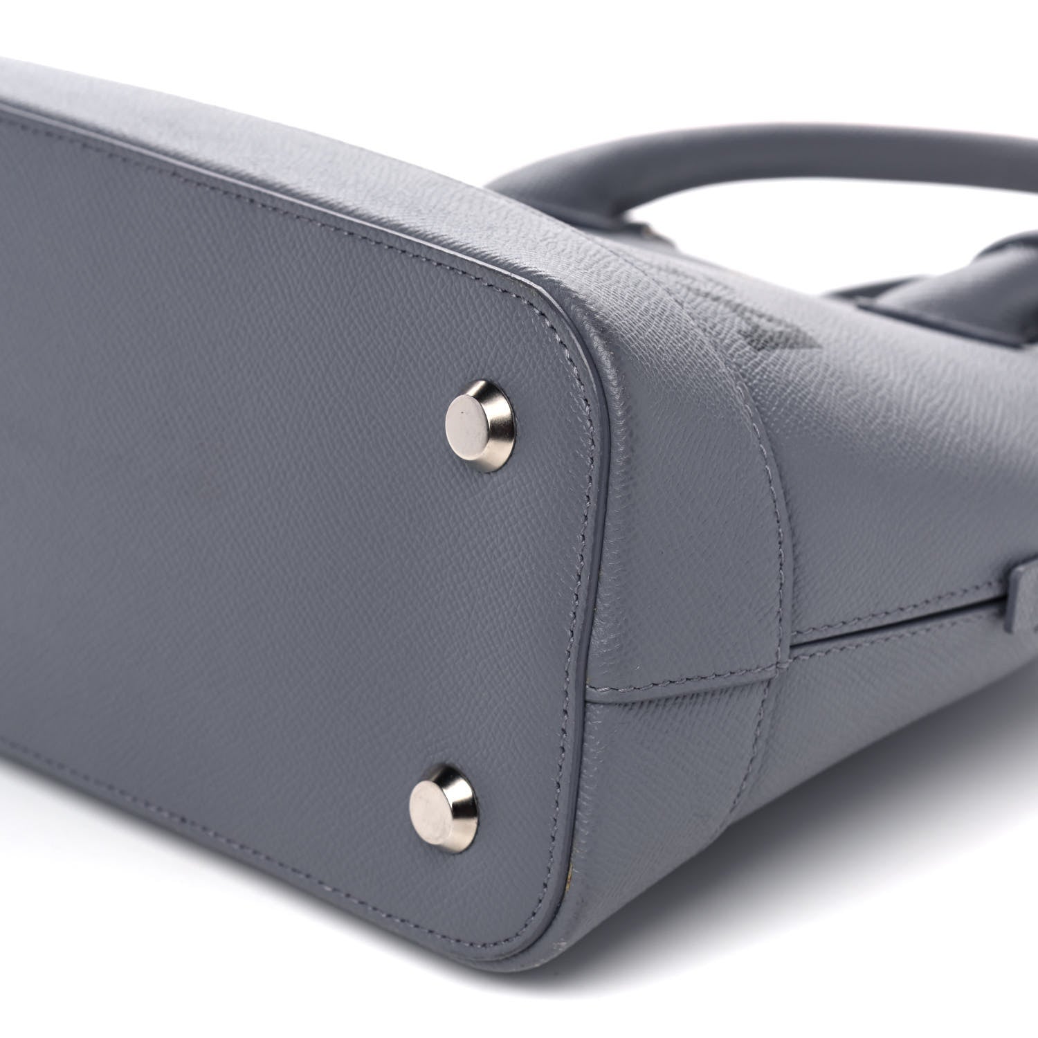 Balenciaga Grained Calfskin S Ville Top Handle Bag Gris Glace 11 of 12