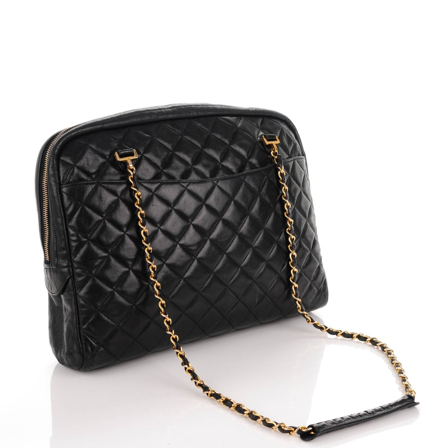 Lambskin Camera Case Black