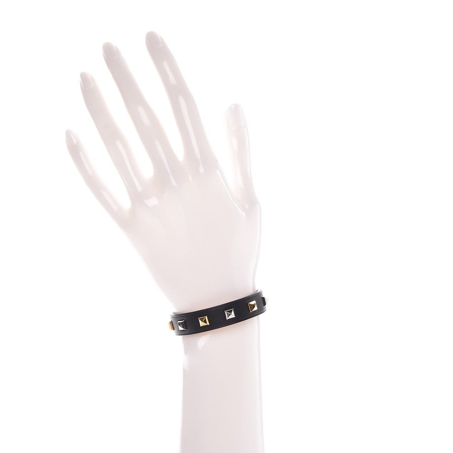 Swift Mini Dog Clous Carres Bracelet T1 Black