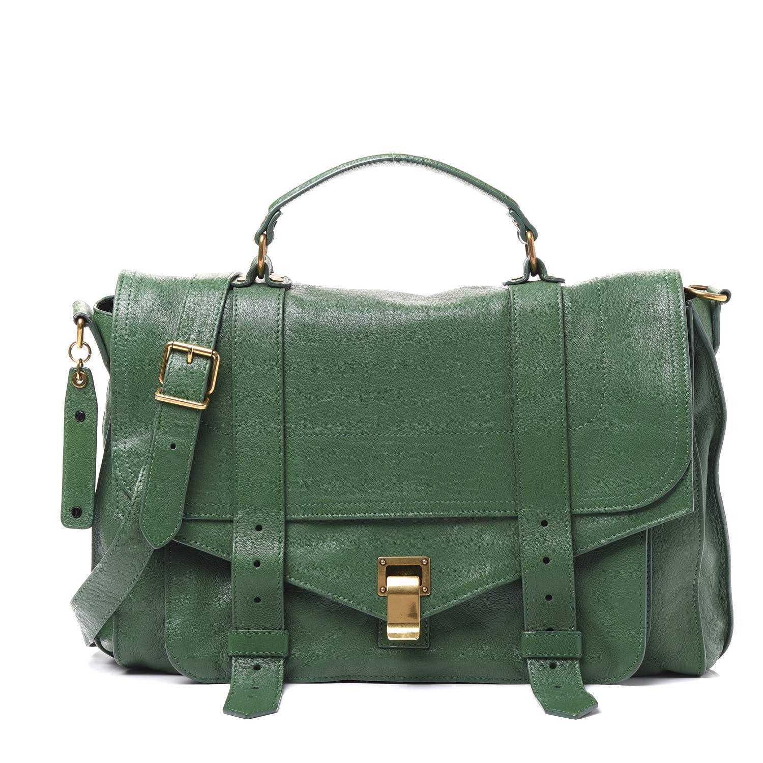 Proenza Schouler Lambskin Large PS1 Satchel Watermelon 1 of 8