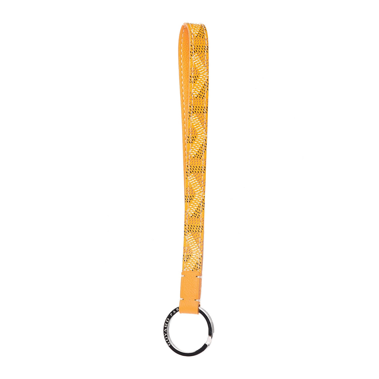 Goyard Goyardine Sesame Key Holder Yellow 1 of 6