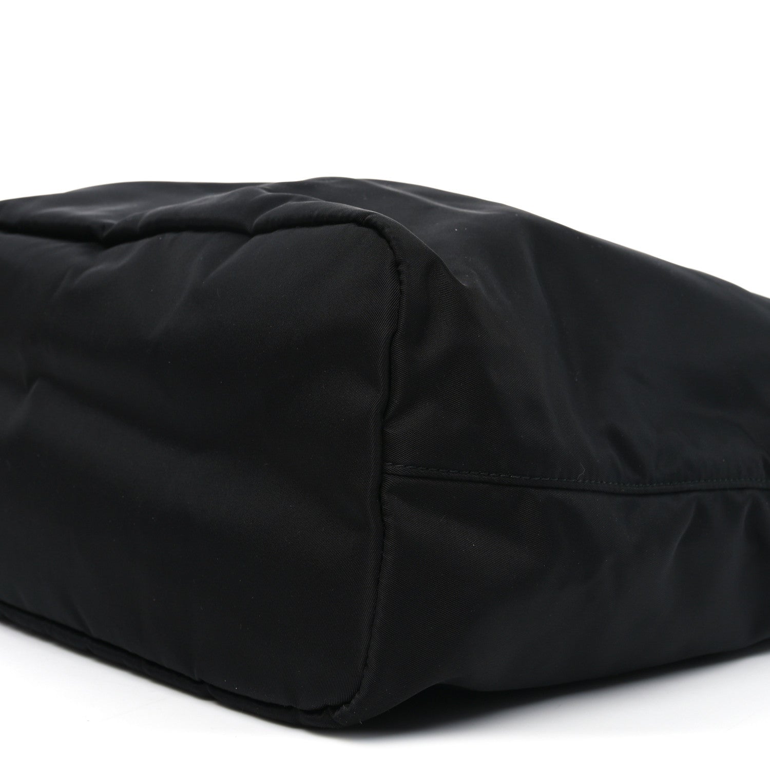 Prada Tessuto Nylon Saffiano Tote Black 9 of 9