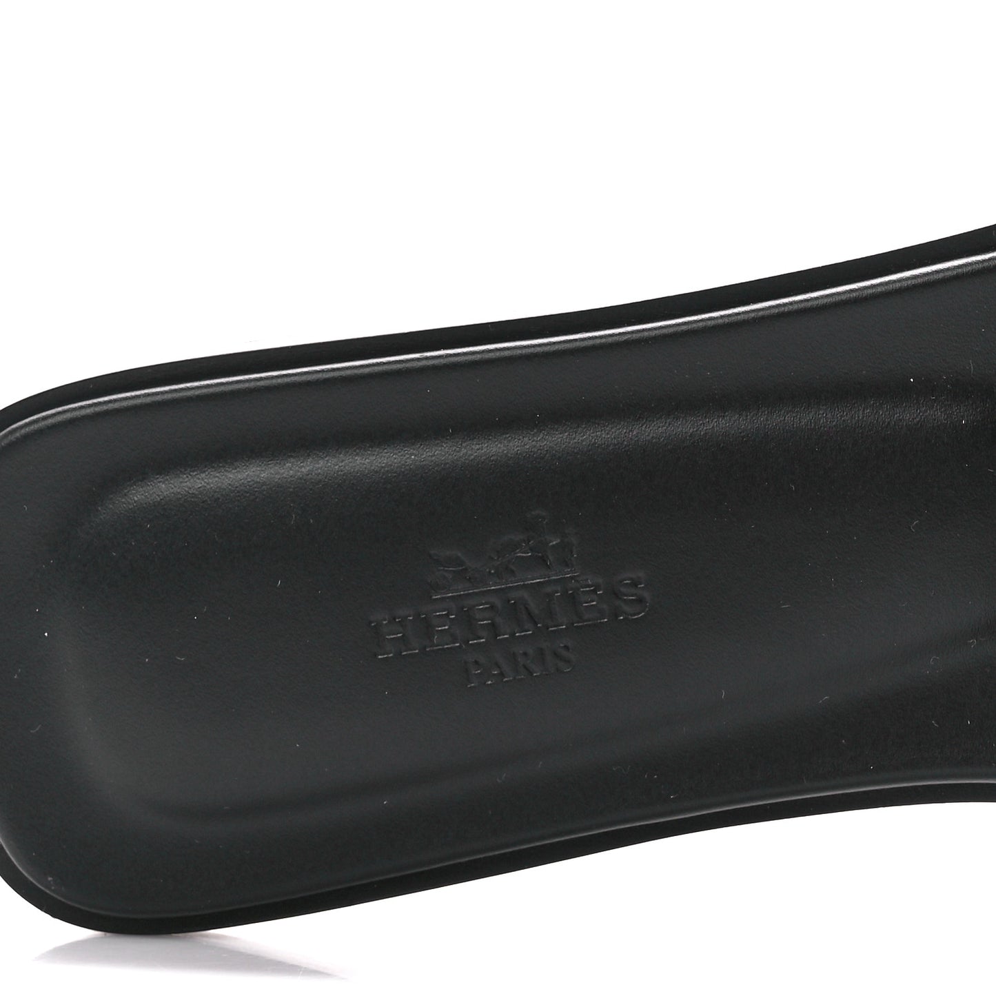 Box Calfskin Oran Sandals 39.5 Black