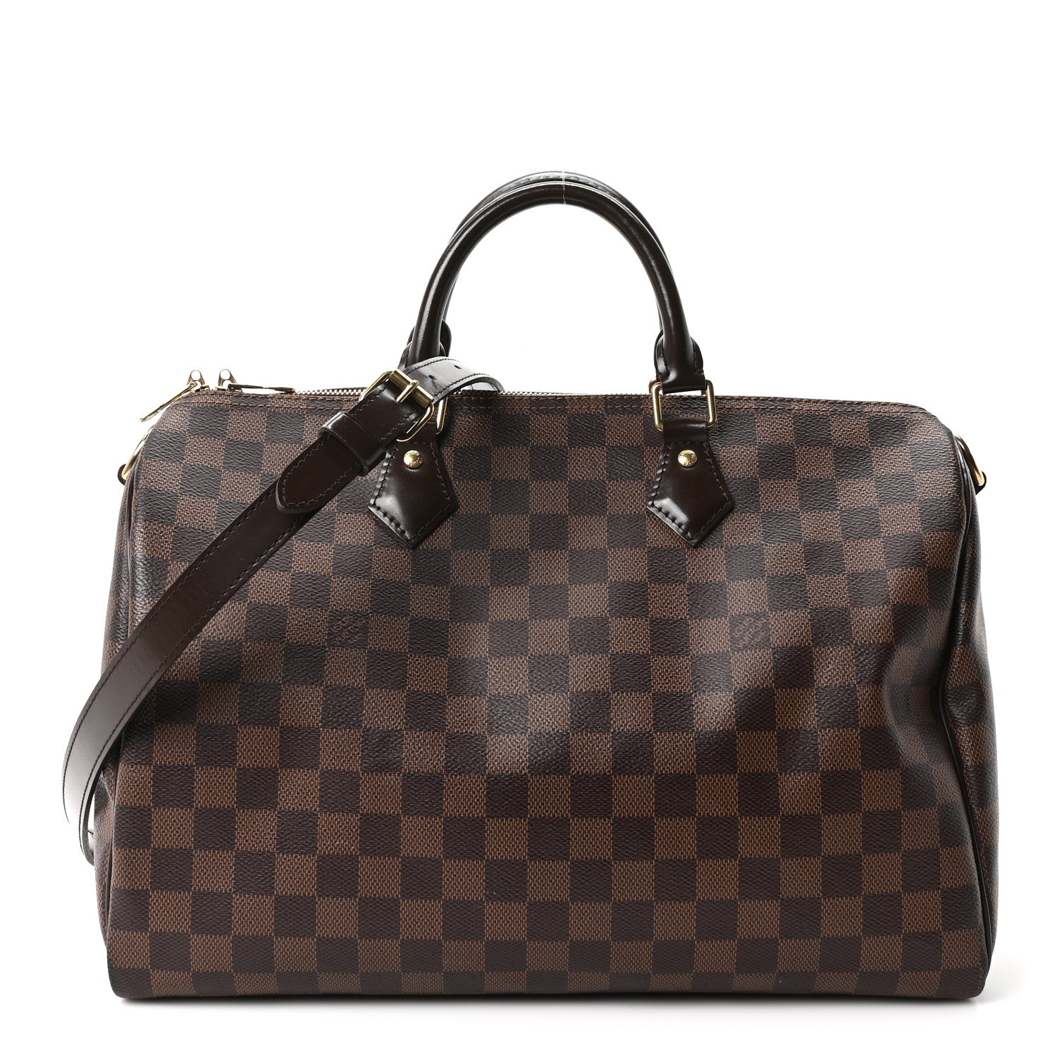 Louis Vuitton Damier Ebene Speedy Bandouliere 35 1 of 9