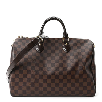 Louis Vuitton Damier Ebene Speedy Bandouliere 35 1 of 9