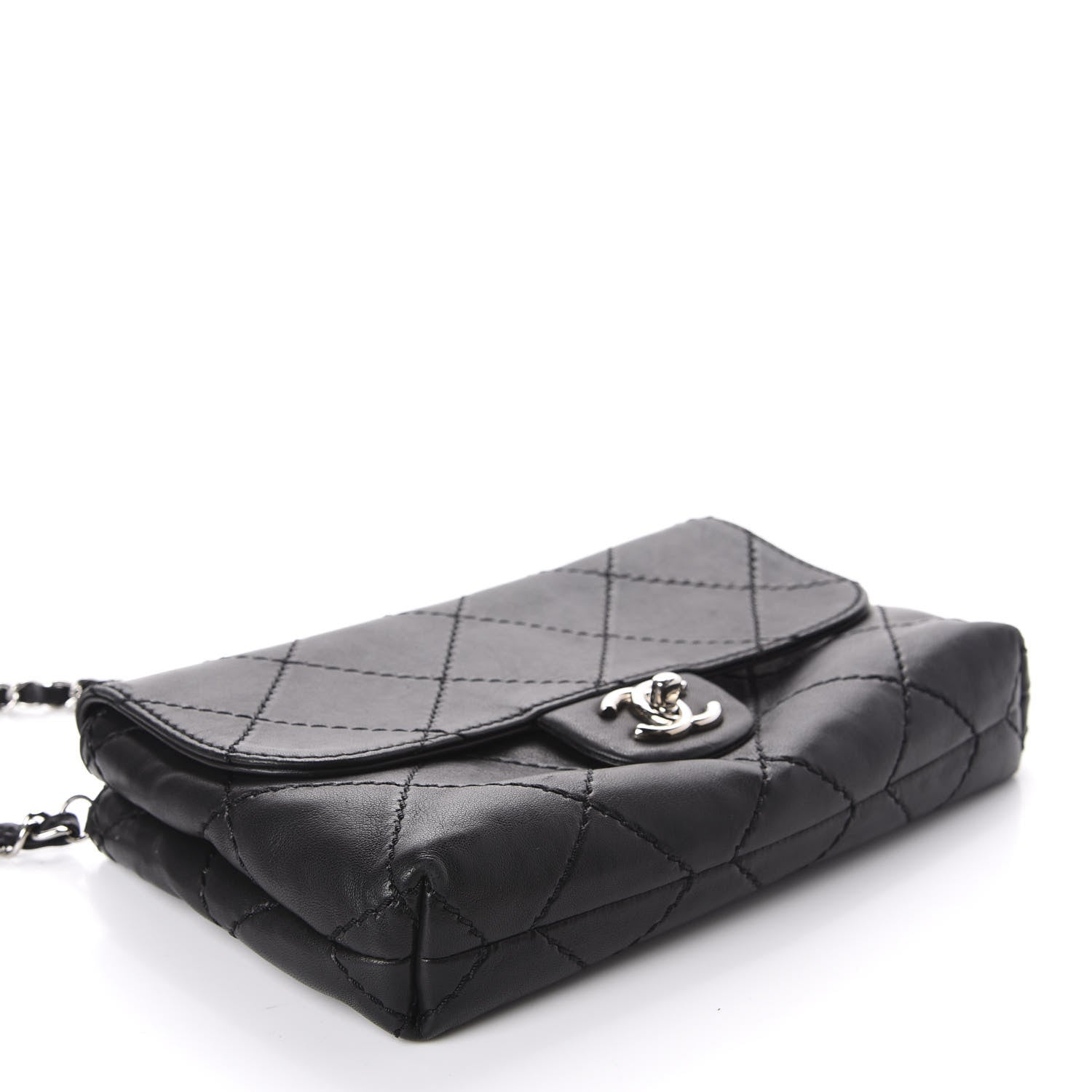 Chanel Lambskin Medium Ultimate Stitch Flap Black 4 of 12