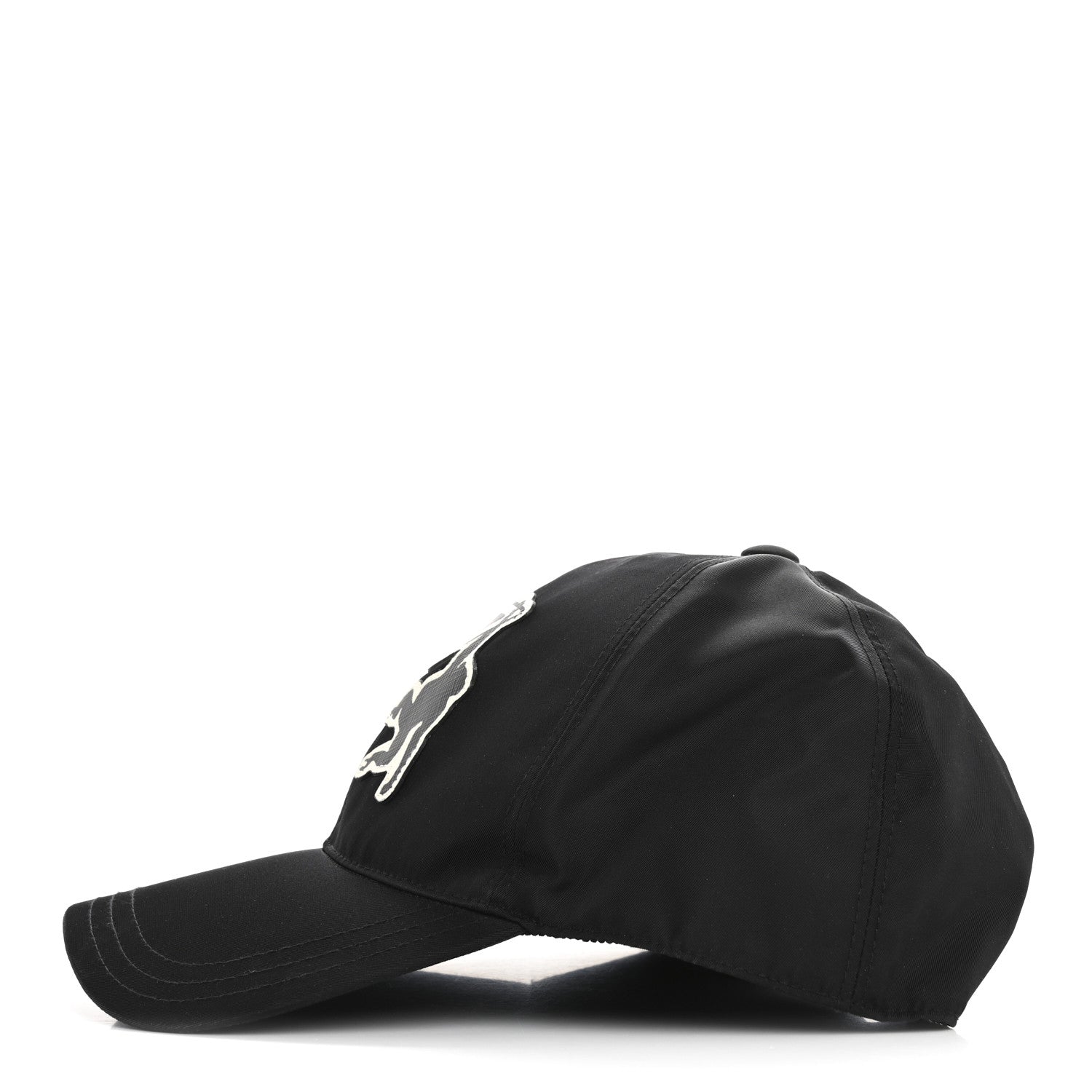 Prada Nylon Baseball Monkey Cap M Black 4 of 11