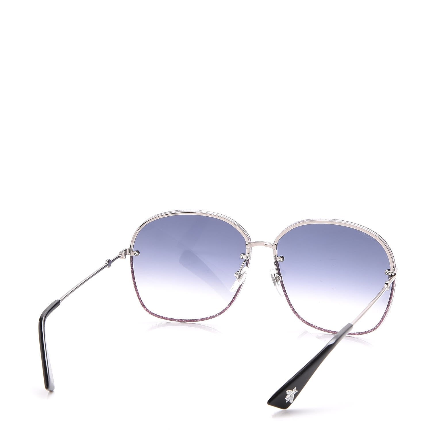 Gucci Square Frame Sunglasses GG0228S Purple 4 of 9