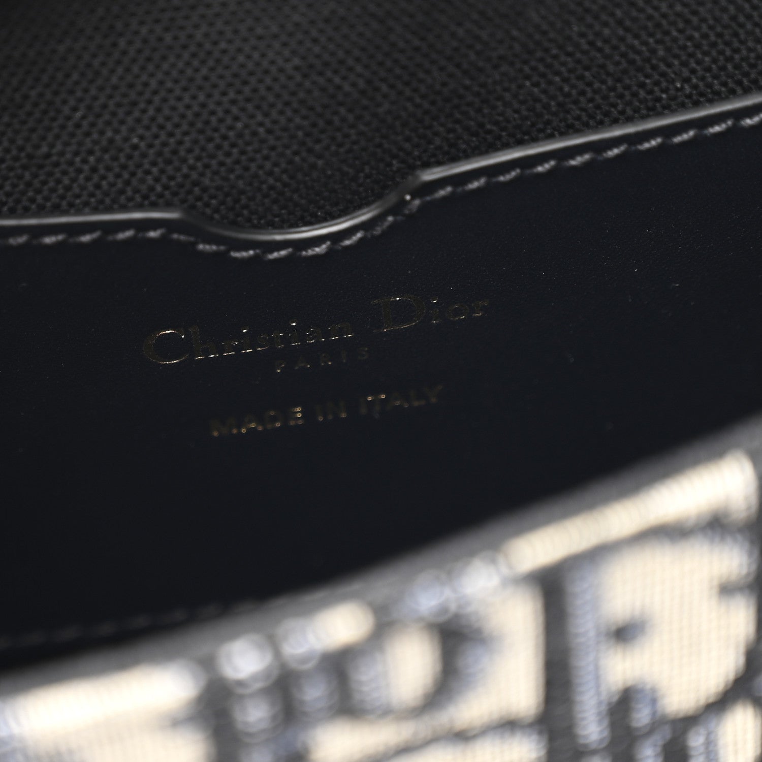 Christian Dior Oblique Medium Bobby Flap Blue 6 of 11